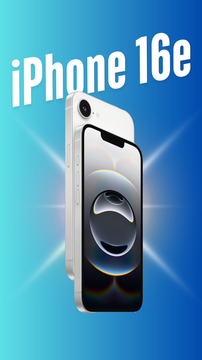 Here it is, the new iPhone 16e! - $599 for 128g - Face ID - USBC - Action button - iOS 18 w Apple Intelligence - New Apple C1 Modem - Black and white color options - 2 in 1 48mp camera with 2x telephoto