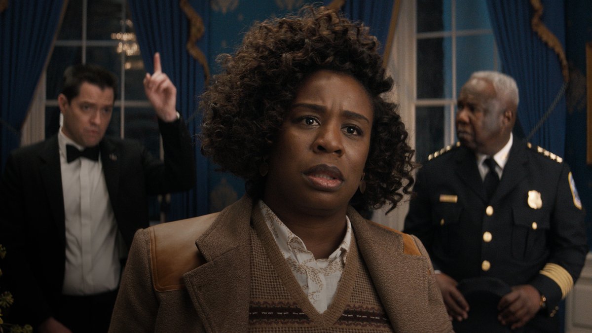 132 rooms. 157 suspects. 1 dead body. The Residence, a new series from Shondaland, is a screwball whodunnit set in the upstairs, downstairs, and backstairs of the White House. Premieres March 20.