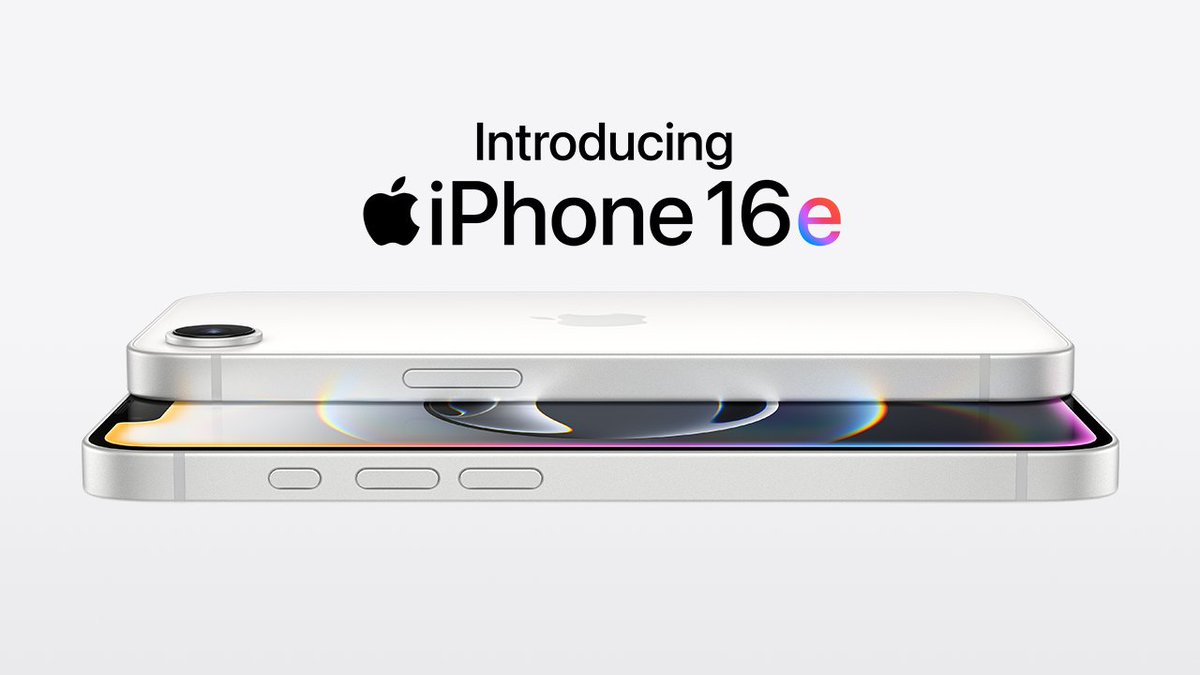 Meet iPhone 16e, the newest member of the iPhone 16 family! #AppleLaunch