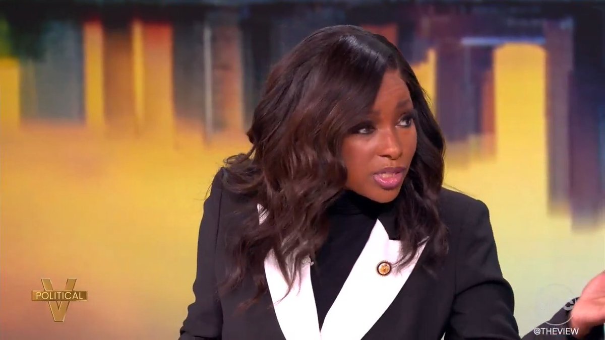 .Congresswoman Jasmine Crockett to #TheView on if she thinks Democrats are pushing back enough against the GOP and if she'd support Democrats using an upcoming vote to extend federal funding as a bargaining chip: "We should not be voting for this funding bill."