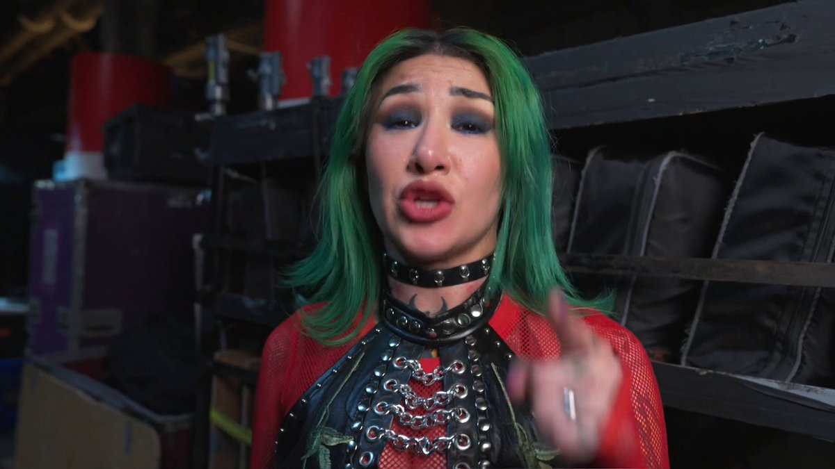 .Shotzi realizes that #WWESpeed is NO joke... 😳