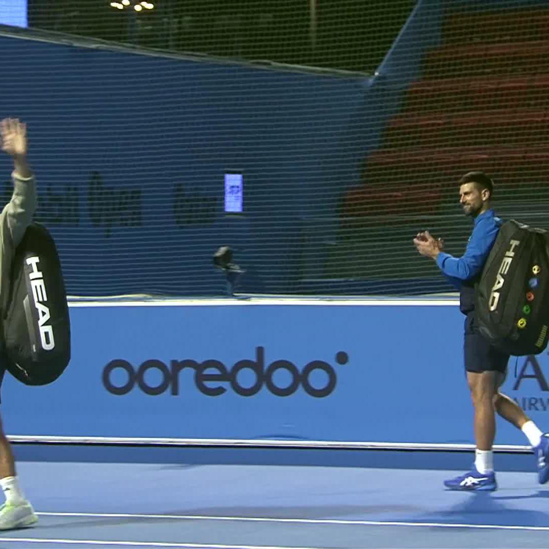 Fernando Verdasco jugó su último partido como profesional y Novak Djokovic le pedía al público más aplausos. Qué tipazo es Nole 🥹❤️