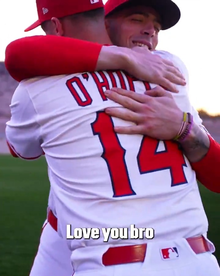 Zach Neto and Logan O'Hoppe: baseball besties 🫶
