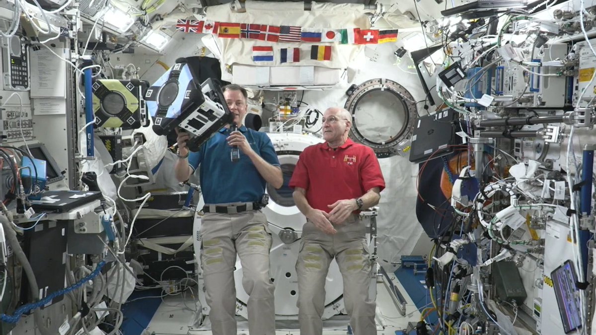 This 50-lb robot floats up here, and because it floats, we can test out all kinds of unique things about robotics. When we take gravity out of the equation, we understand nuances in processes and reactions around and within us.