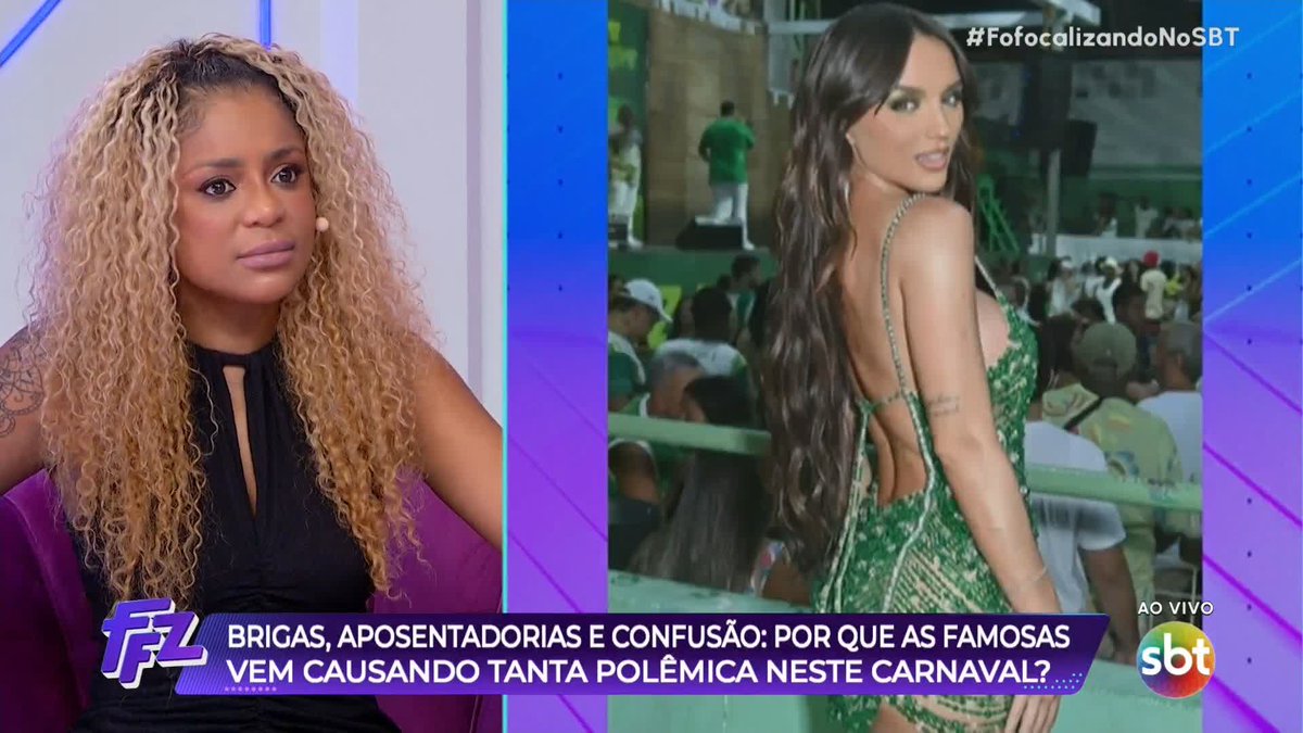 AGORA 🚨 Patrícia Ramos revel que já foi convidada para desfilar, mas negou o convite, e não foi por conta da sua religião! #FofocalizandoNoSBT