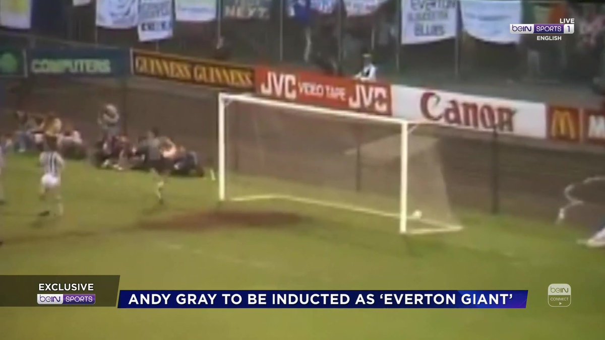 🗣️ "I feel very humbled. Myself, Paul Bracewell, Kevin Sheedy and Derek Mountfield are the four inductees." beIN SPORTS' very own Andy Gray is one of four Everton legends set to be inducted as Everton Giants this Saturday 👏 #EFC #Everton