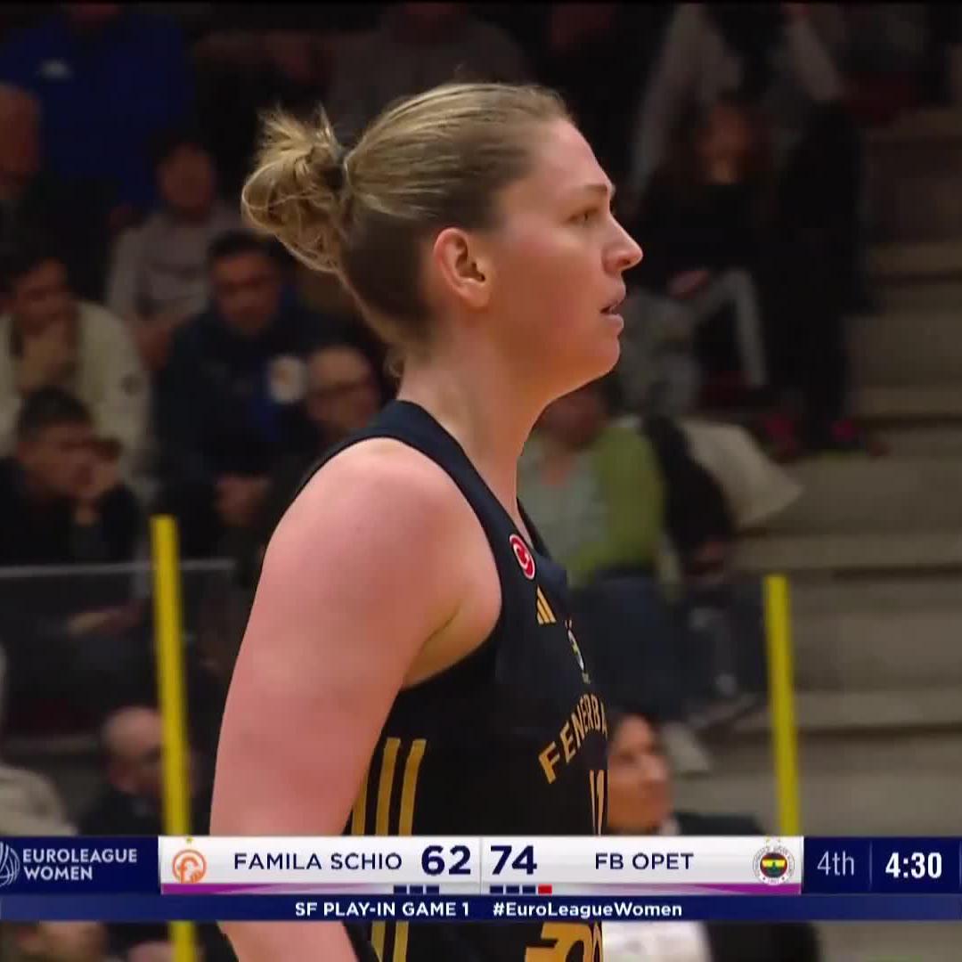 Emma's ability to make everything seem easy 😌>>> #EuroLeagueWomen x Fenerbahçe Opet