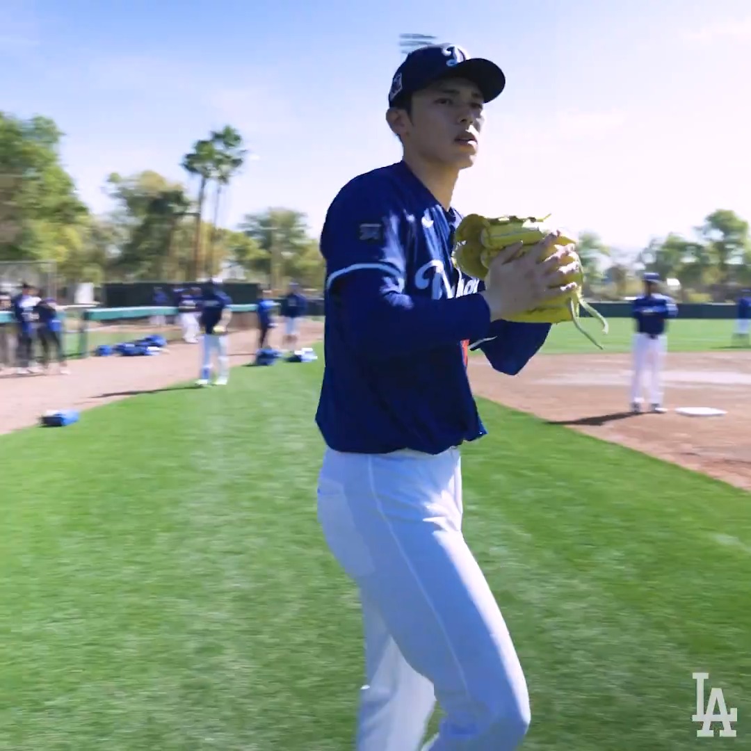Roki's first live BP.