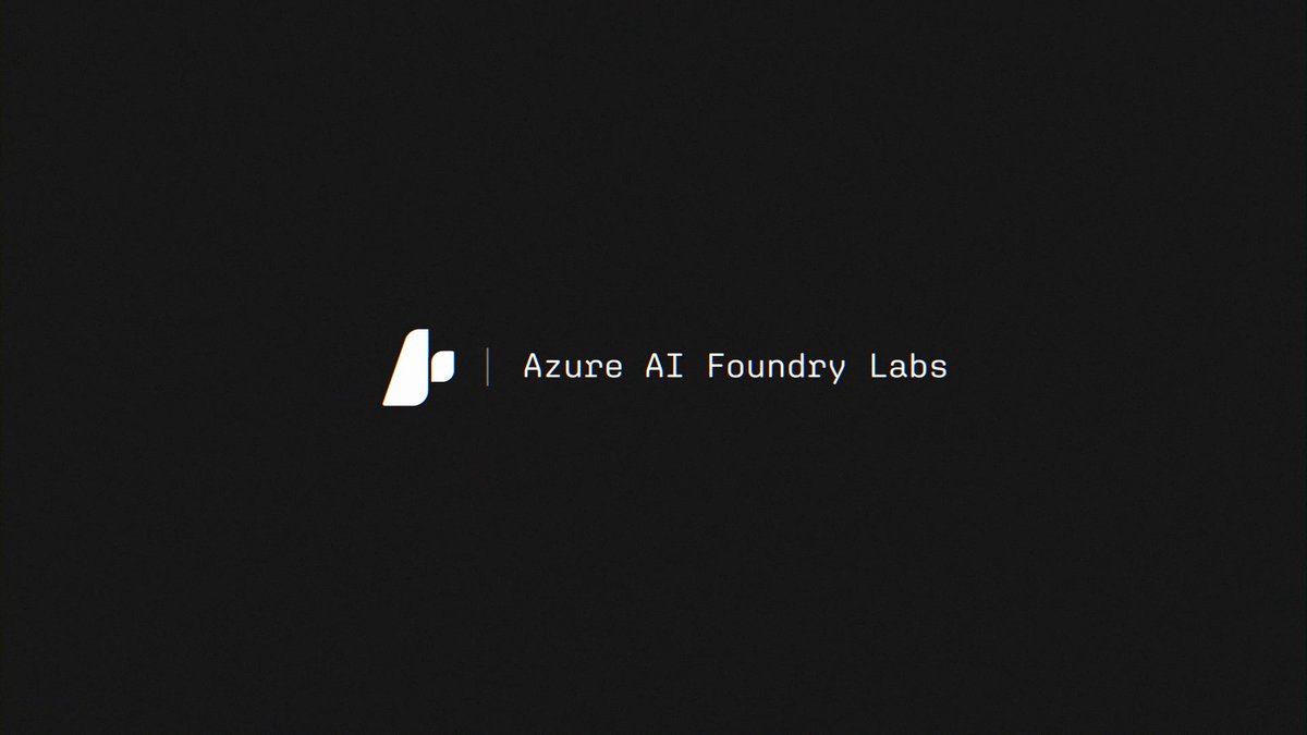 Introducing Azure AI Foundry Labs: your hub for AI research and experiments from Microsoft. Discover new models, frameworks, and tools to solve complex problems and help shape the future of AI:
