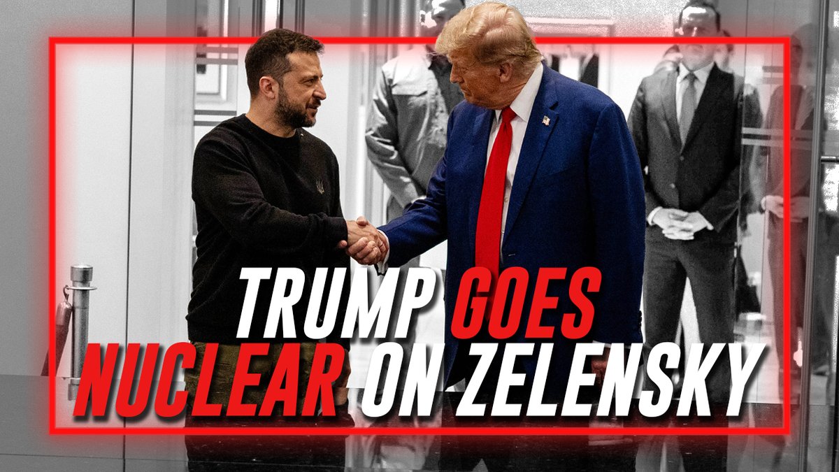 BREAKING: Trump Goes NUCLEAR On Zelensky After The Ukrainian Dictator Implies Trump Is A Russian Agent » WATCH/SHARE THE LIVE X STREAM HERE:
