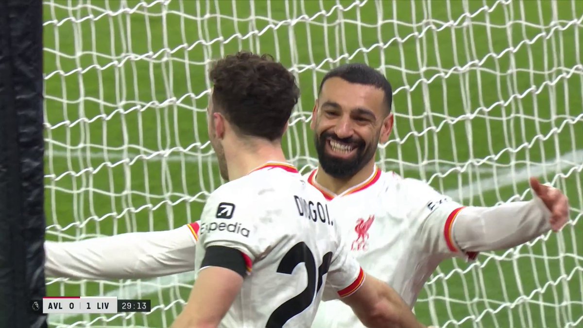 A nightmare at the back for Aston Villa 😳 Liverpool and Mo Salah take advantage of an Andres Garcia mistake to go 1-0 up at Villa Park 🔴 📺 TNT Sports &amp; discovery+ UK