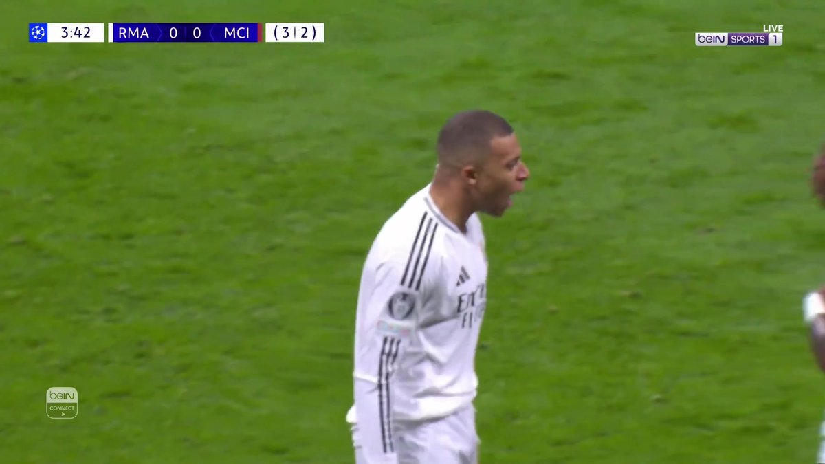 ⚽️ هدف !! ريال مدريد 1-0 مانشستر سيتي | كيليان مبابي يٌشعل القمّة ! النجم الفرنسي يرفع الكرة بحارس سيتي إيديرسون ويعلن افتتاح النتيجة لريال مدريد في الدقيقة 4🔥 #دوري_أبطال_أوروبا #UCL #beINUCL