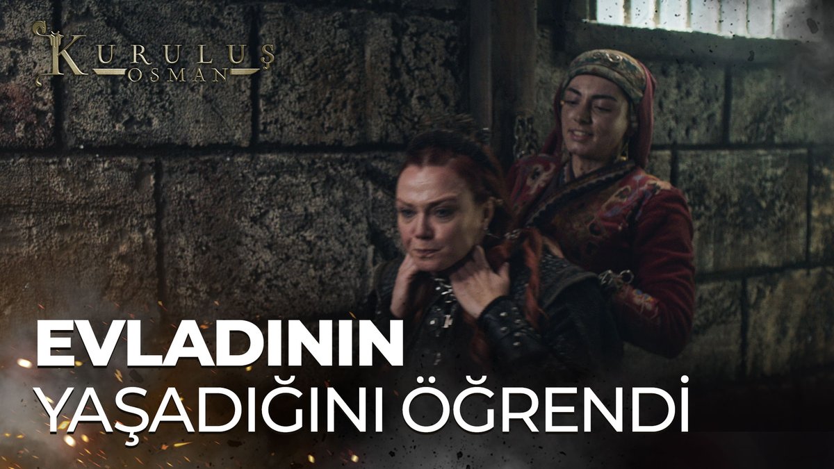 Evladının yaşadığını öğrendi. "Halime yaşıyor!" #KuruluşOsman atv