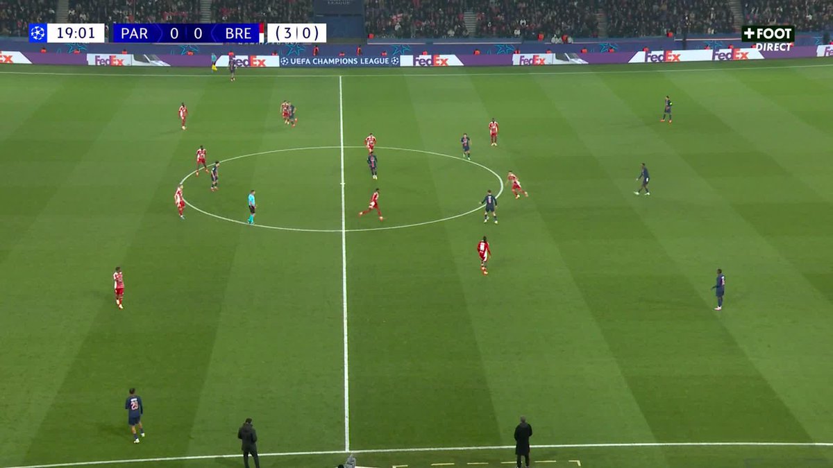 𝗕𝗔𝗥𝗖𝗢𝗟𝗔 𝗧𝗜𝗠𝗘 ⚽️❤️💙 Comme prévu, pas de suspens au Parc des Princes ce soir ! 4-0 pour le PSG sur la double confrontation. 🎥 CANAL+ Foot