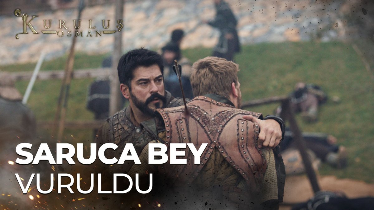 Saruca Bey vuruldu. Ulugan'ın oku Kayı Obası'nın cesur beyini yaraladı. #KuruluşOsman atv