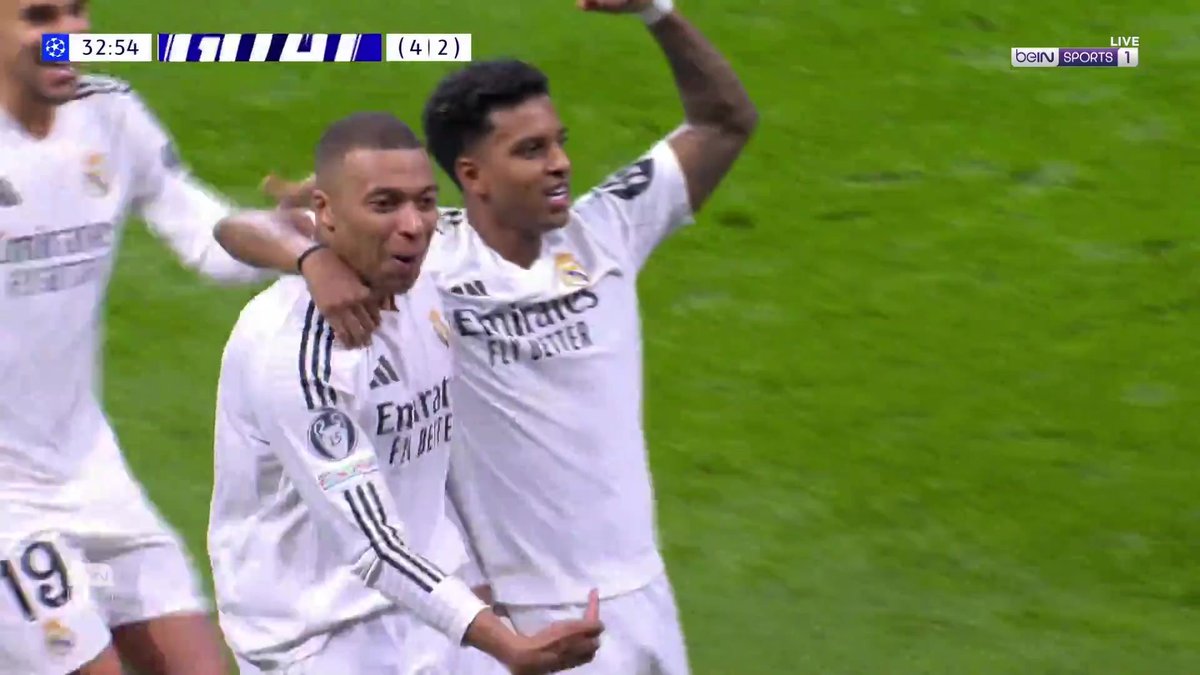 ⚽️ هدف !! ريال مدريد 2-0 مانشستر سيتي | هجمة منظّمة رائعة لريال مدريد يترجمها مبابي إلى هدف جميل في الدقيقة 33🔥 #دوري_أبطال_أوروبا #UCL #beINUCL