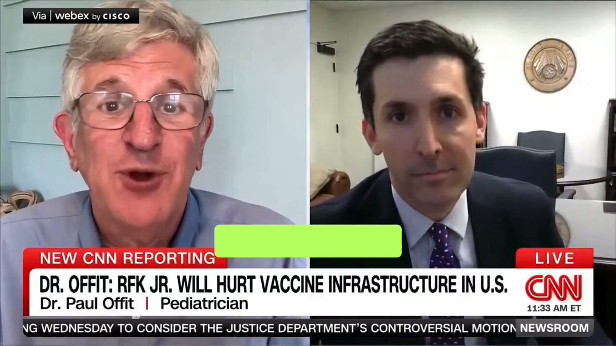 Offit went on to say that he doesn’t know what the cause of autism is, mentioning several “interesting” theories. However, he stated with certainty that vaccines are “the one thing that doesn’t cause autism.” “Vaccines, I think, are really the safest, best-tested things that we give to children,” Offit said.