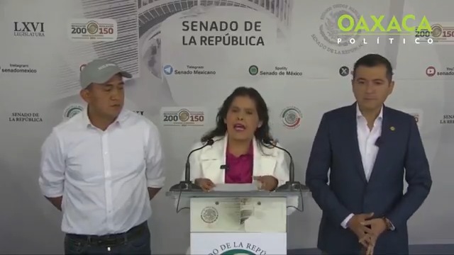 🥊 ¡Hay tiro en #Morena! Senadores de la 4T originarios de #Oaxaca alzan la voz contra #AlejandroMurat Antonino Morales Toledo, Laura Estrada Mauro y Luis Alfonso Silva Romo solicitaron a la Comisión de Honor y Justicia NO aprobar la afiliación de #Murat al partido por no cubrir con los principios.