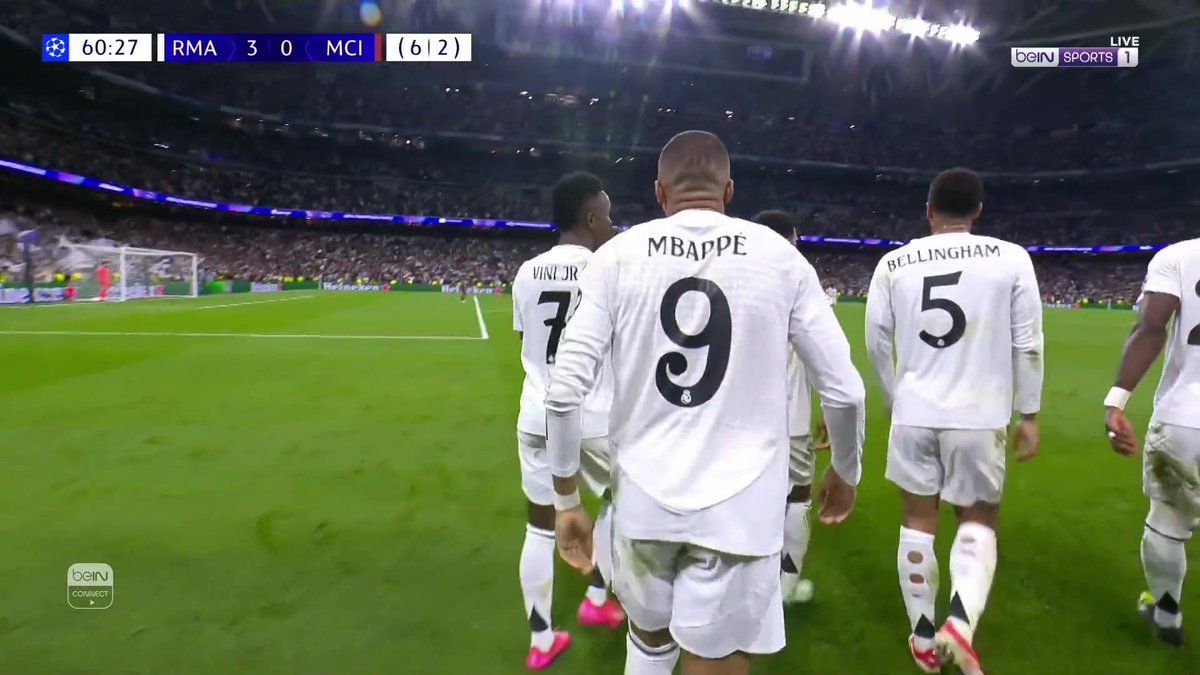 ⚽️ هدف !! ريال مدريد 3-0 مانشستر سيتي | مبابي لا يهدأ ! النجم الفرنسي يبصم على الـ"هاتريك"في الدقيقة 61🔥 #دوري_أبطال_أوروبا #UCL #beINUCL