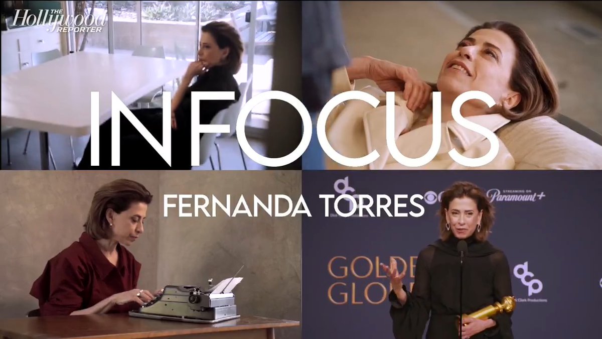 #Oscar nominee Fernanda Torres looks back on her career during an #InFocus sit-down with THR