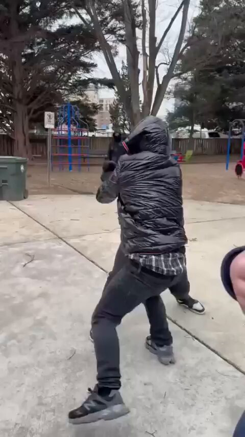 🚨 Report: Fight and shots fired video making the rounds on social media. Was at Chase Ave Urban Park and led to a lockdown at BCC High School.