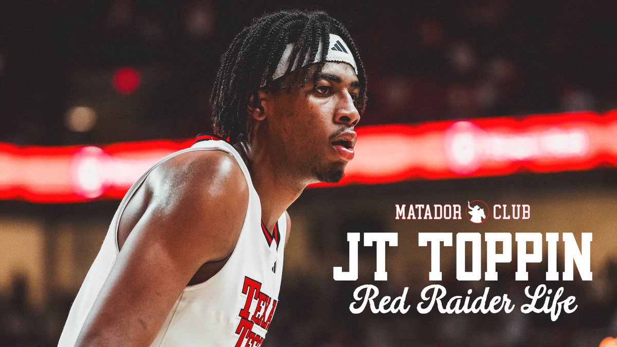 He started playing ball in middle school and didn't make varsity until his junior year. Now, JT Toppin is the reigning National Player of the Week. #TTW | The Matador Club 🔗
