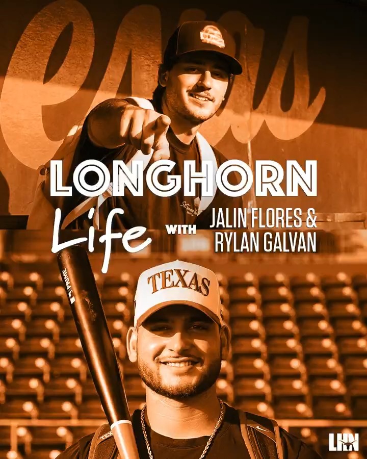 Longhorn Life Ep. 1 with @young_jflow & Rylan Galvan just dropped on the LHN app 🤘 #HookEm | Texas Baseball