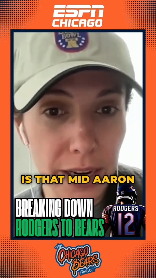 .Courtney Cronin lays out why Aaron Rodgers as a backup to Caleb Williams is NOT totally insane... full show w/PAT THE DESIGNER: