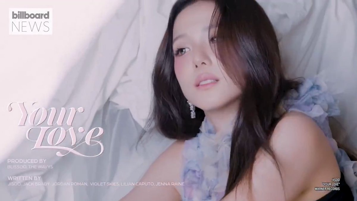 What is JISOO's type? 👀💕 Find that out and more in her full exclusive Q&A with #BillboardNews: