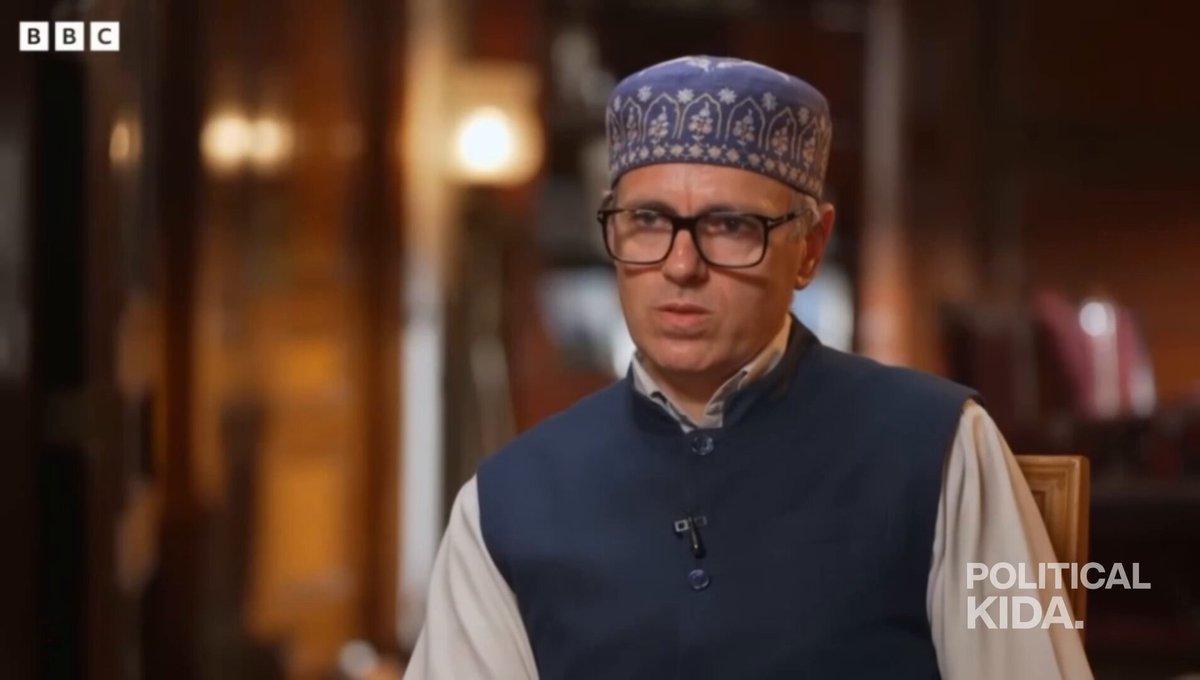 BBC- Do you suggest centre to talk to Pakistan? Omar Abdullah- Pakistan is behind the Terrorists attack happening in J&amp;K so that scope isn't there