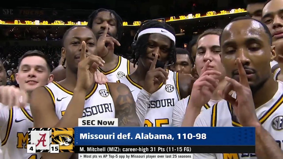 STATEMENT W FOR MIZZOU 🤫 Mizzou Hoops