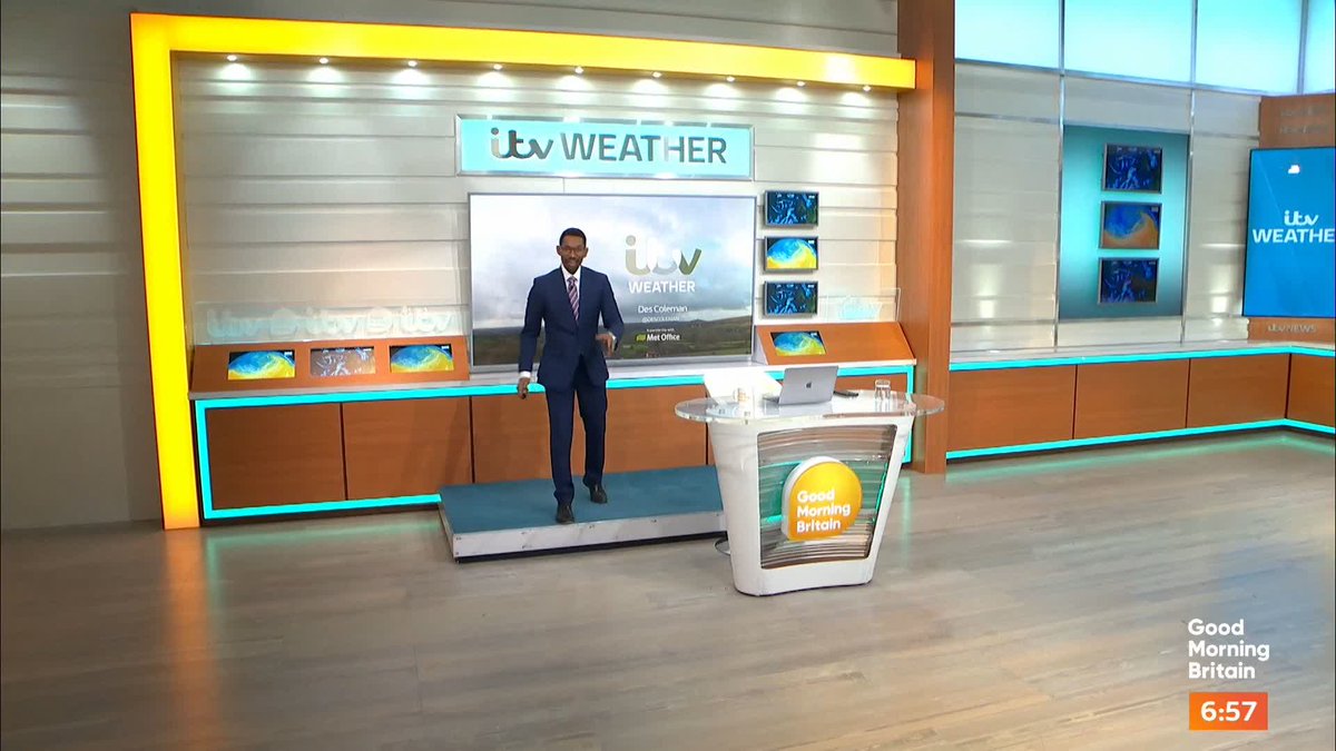Expect heavy and blustery showers. @DesColeman has the forecast for the week ahead.