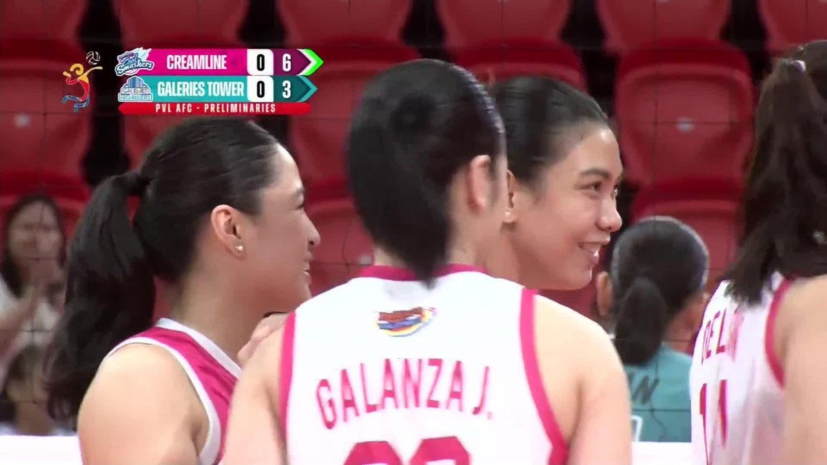 PHENOM ACTIVATED 😤 Alyssa Valdez sets the tone early, firing back-to-back attacks to spark the Creamline Cool Smashers' dominance in Set 1 against the Galeries Tower Highrisers in the 2024-25 PVL All-Filipino Conference! #PVL2025 #TheHeartofVolleyball #OneSports