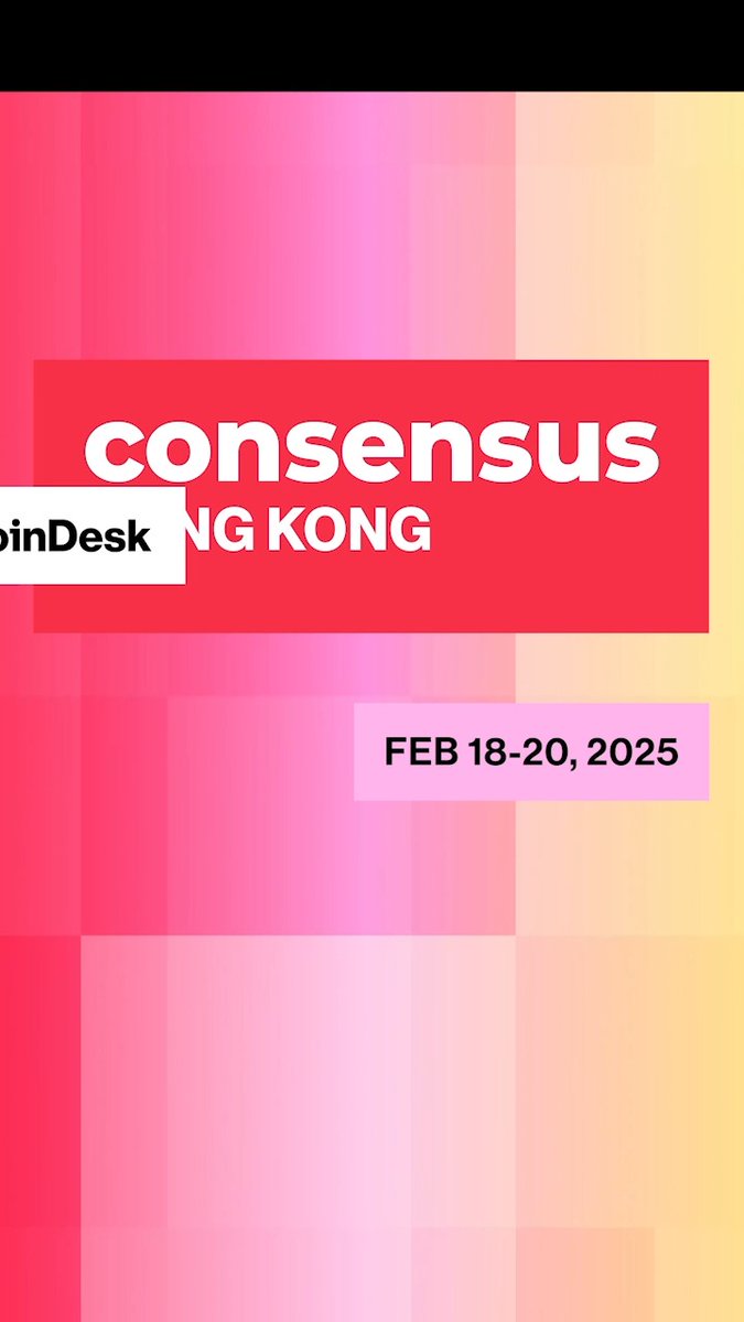 .Pact Labs President Joshua March joins Consensus Hong Kong with an announcement on their partnership with Aptos Labs to bring private credit on-chain. "Eventually we are going after the whole $1.7T private credit market."