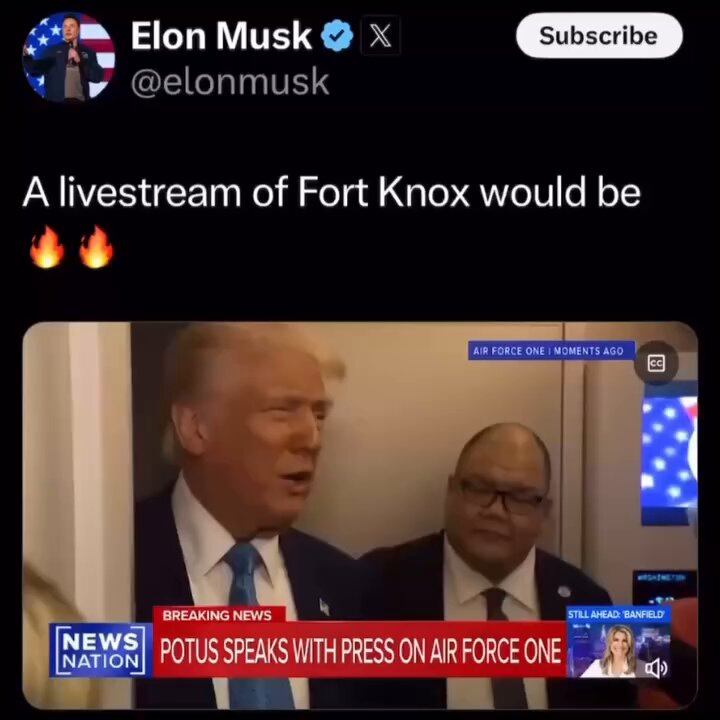 I think Elon is having a blast exposing corruption of this magnitude… And yes Elon, live stream it!