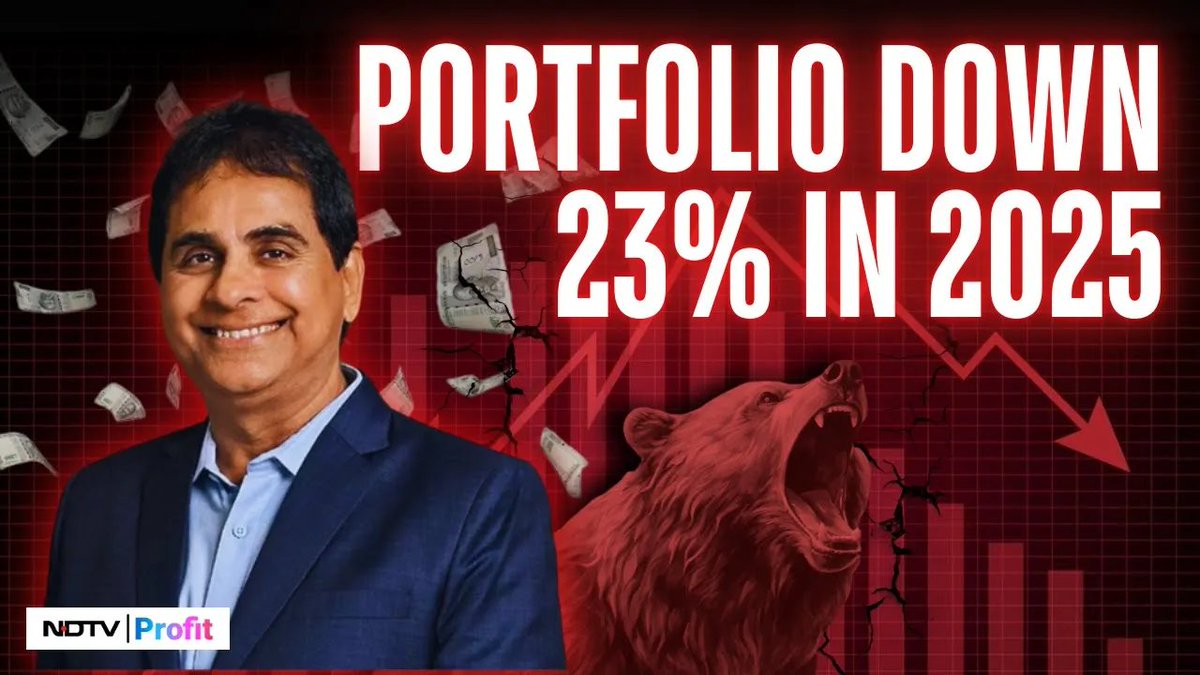 Ace investor Vijay Kedia's portfolio, largely comprised of mid cap and small cap stocks, has declined by 23% so far in 2025. Soumeet Sarkar explains which stocks are bringing the valuation down. For the latest news and updates, visit: