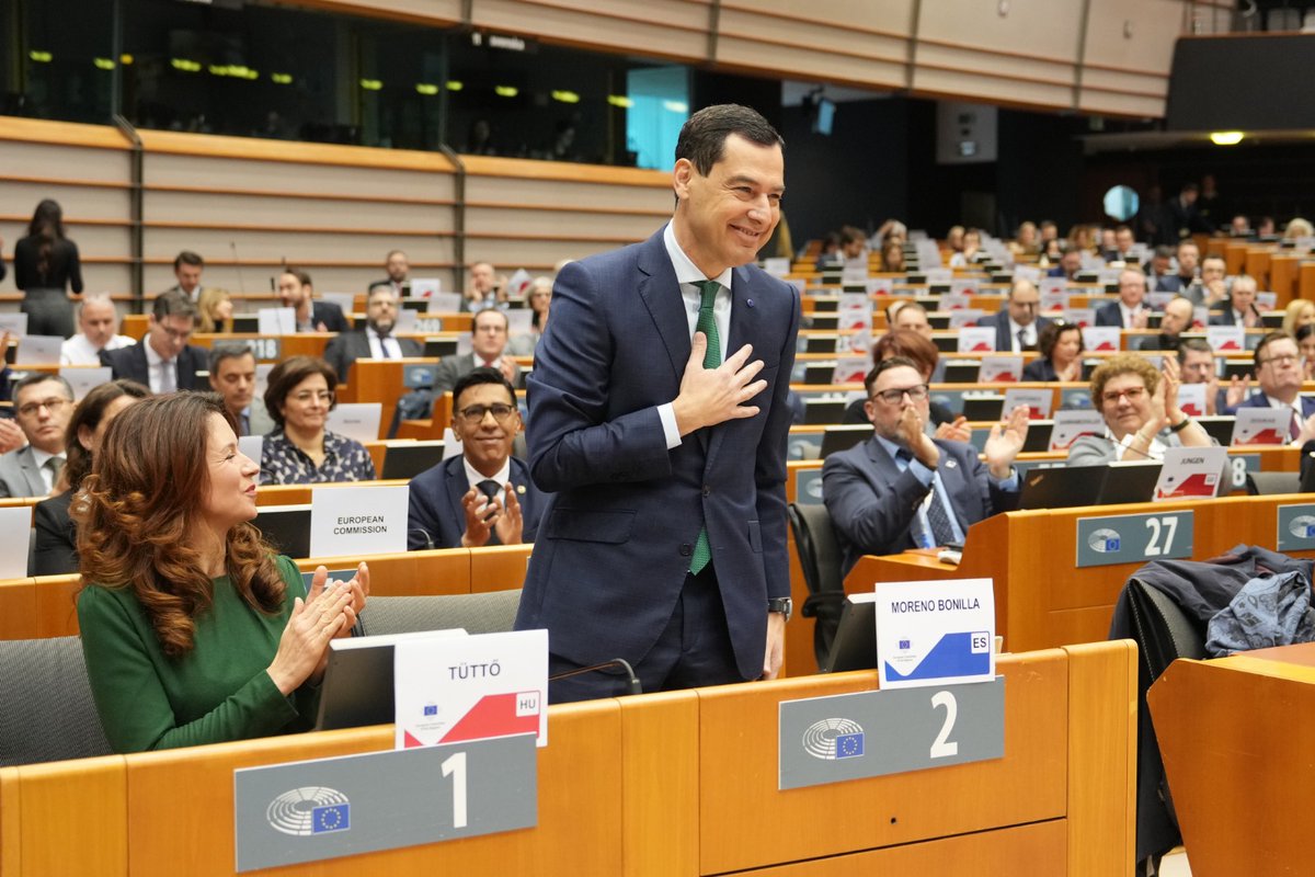 Di mi palabra para llevar el problema del agua al corazón de Europa y será un eje principal de la copresidencia de #Andalucía del Comité de las Regiones. La sequía no afecta solo al Sur. Lideraremos el trabajo para que sea una gestión integral de toda Europa. #CoRplenary