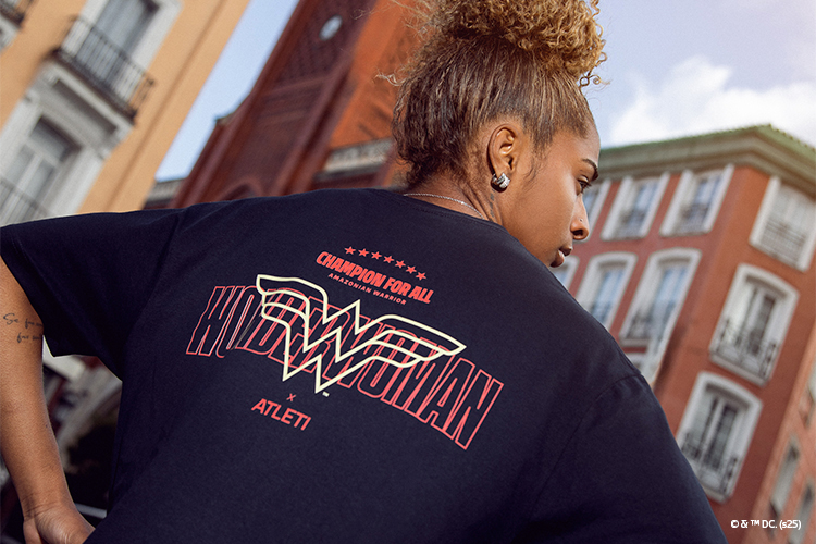 Eres más fuerte de lo que crees.​​ 🆕​Presentamos la nueva colección Wonder Woman x Atleti