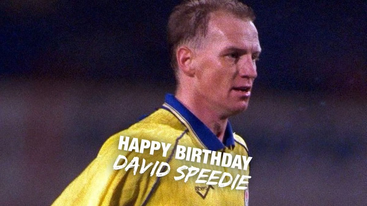 🎂 Happy birthday to our 1992 promotion-hero David Speedie! #Rovers 🔵⚪️