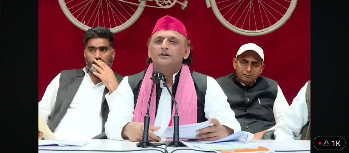"All BJP leaders should be given a tank full of Sangam water so that they can cook food, bathe and drink" Does any BJP leader have the courage to accept Akhilesh ji's challenge? - Akhilesh Yadav 🔥