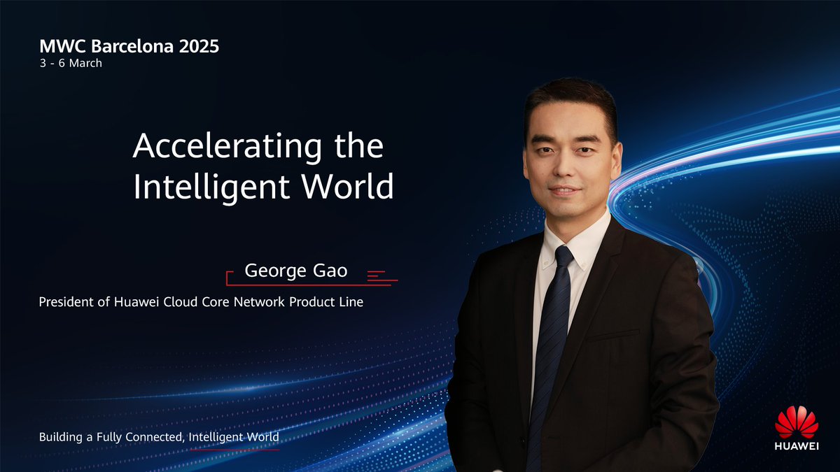 Join us at #5GA Core Summit during #MWC2025! Discover how the #IntelligentCore: ✅Unlocks service intelligence (#AI calling agent, AI Home Hub) ✅Powers network innovation (IPE & MyLogo for tailored experiences) ✅Boosts O&M efficiency (digital employees)