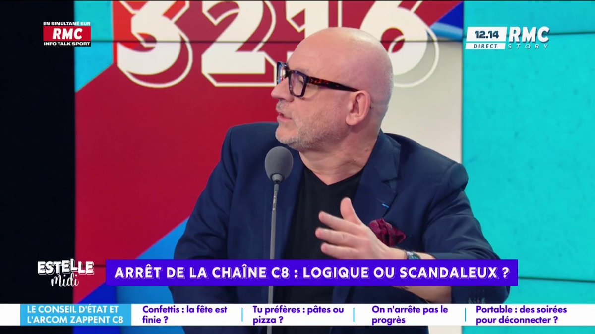 📺 Fin de la chaîne C8 🎙️ frédéric hermel🇫🇷 : "Ça me pose un problème démocratique... Il y a 2 jours sur le service public, une émission a posé comme débat : est-ce que le Hamas est toujours dangereux ? Vous pensez qu'il y a eu une mise en demeure de l'ARCOM ? Non..." #EstelleMidi