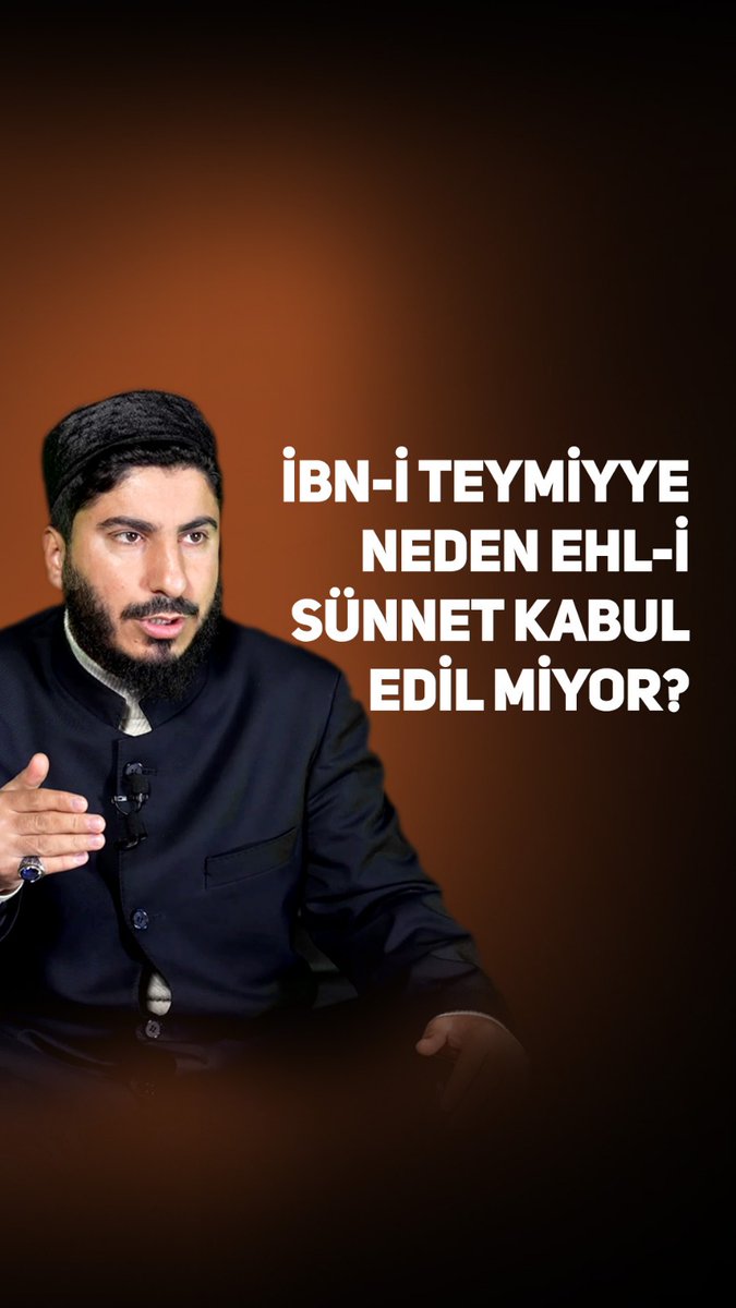 💬 ❝İbn-i Teymiyye neden ehli sünnet kabul edilmiyor?❞ ➡️ “İbn Teymiyye kendine göre bir ekol inşa etti ve Ehl-i Sünnet'e muhalefet etti!” ❗Cevabın tamamı!