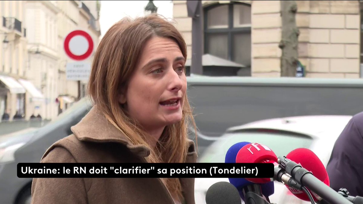 🟡 "Je vais devoir parler du danger que constituent Trump et Poutine devant Louis Alliot, représentant du RN qui est l'officine française qui permet de faire pénétrer dans notre pays leurs idées" 🗣️ Marine Tondelier, secrétaire nationale des Ecologistes