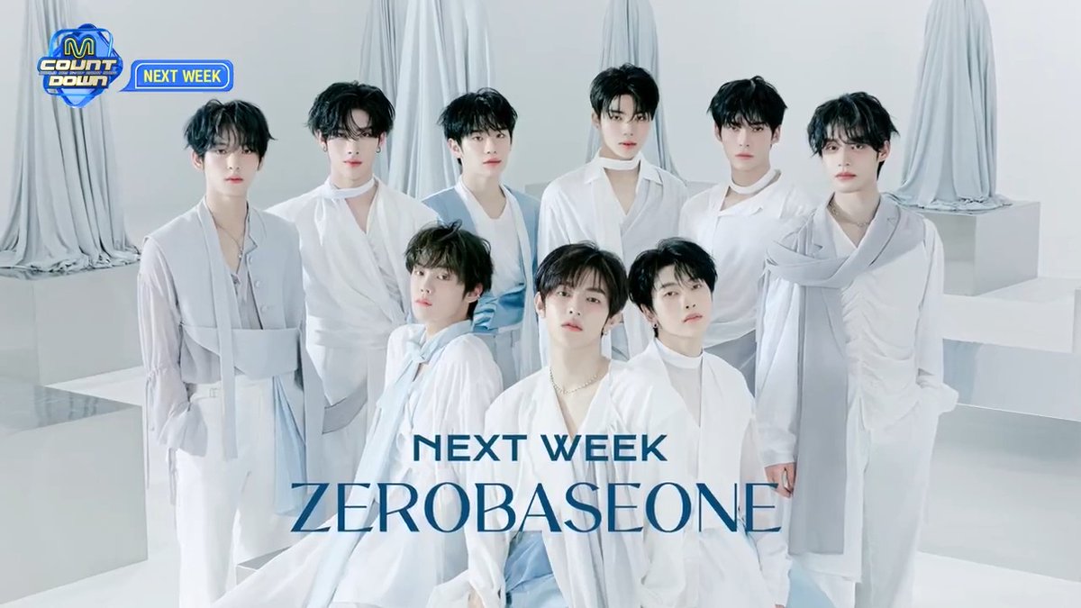 #MCOUNTDOWN EP.876 NEXT WEEK #ZEROBASEONE #HEARTS2HEARTS #KiiiKiii World No.1 Kpop Chart Show M COUNTDOWN Every Thur 6PM(KST) Mnet Live on Air ๋งค์ฃผ ๋ชฉ์์ผ ์ ๋
6์ ์ ๋ท ์๋ฐฉ์ก