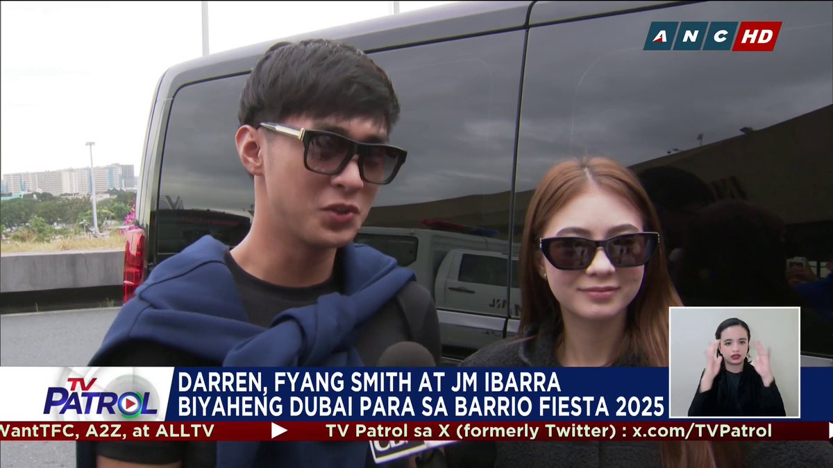 Magtutungo ang ilang ABS-CBN stars sa Dubai para maghatid-saya sa "Barrio Fiesta 2025". #StarPatrol Para sa iba pang balita bisitahin ang