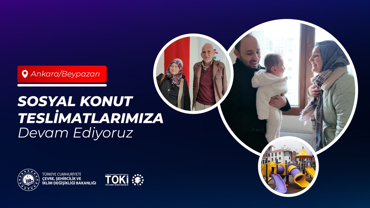 🍀 Sosyal konut projelerimizle yeni yaşam alanları kurmaya devam ediyoruz. 🗣️ "Evinizi teslim alın diye mesaj geldiğinde bizim için çok büyük bir sürpriz oldu. Her şey dört dörtlük. Yapandan, yaptırandan Allah razı olsun." 🏘️ Vatandaşlarımıza yeni yuvalarında sağlıklı, mutlu ve huzurlu bir yaşam diliyoruz.