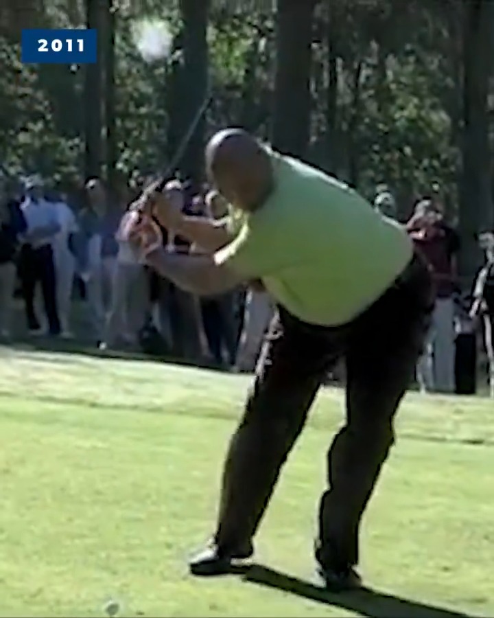 Happy birthday to Charles Barkley! His golf swing is aging like fine wine.