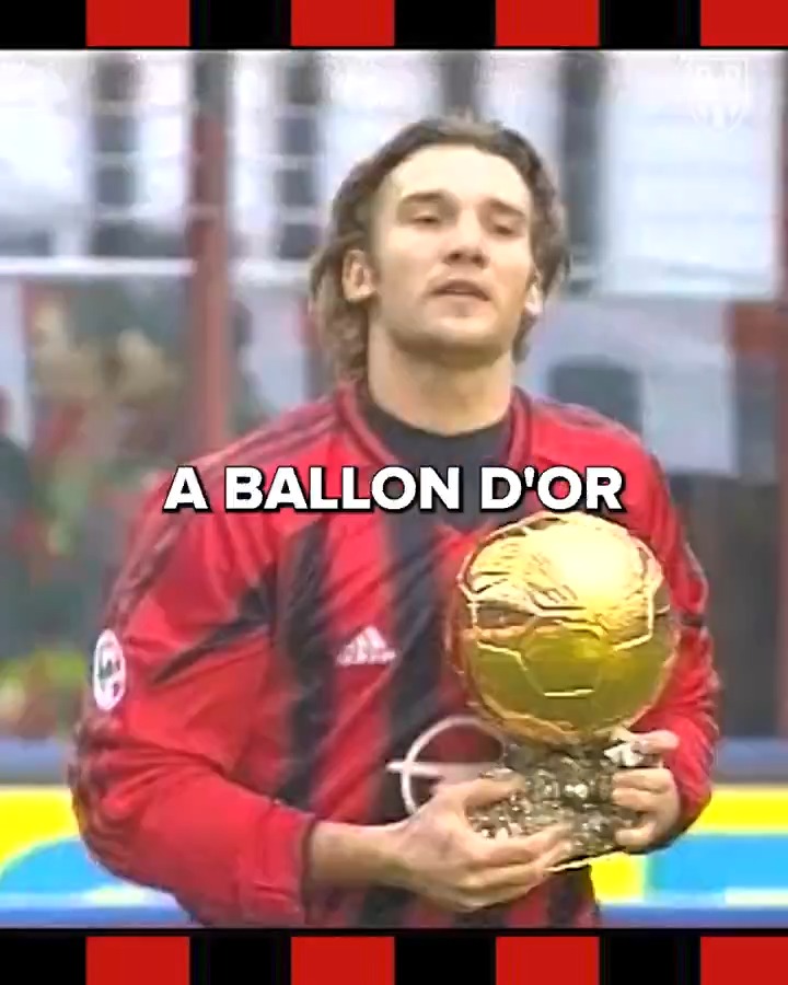 Andriy Shevchenko made his mark at AC Milan and became one of the greatest modern strikers in the history of the game 🔴⚫ (w/ @culturecams, Lyés)