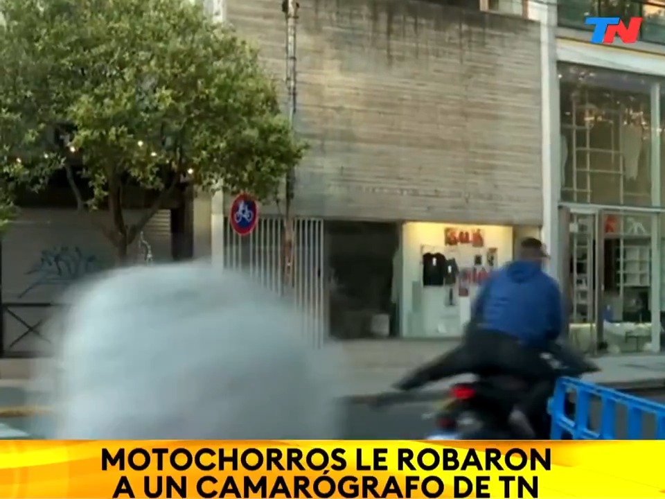 "Palermo": Por el robo a un camarógrafo de TN en ese barrio de la Ciudad de Buenos Aires